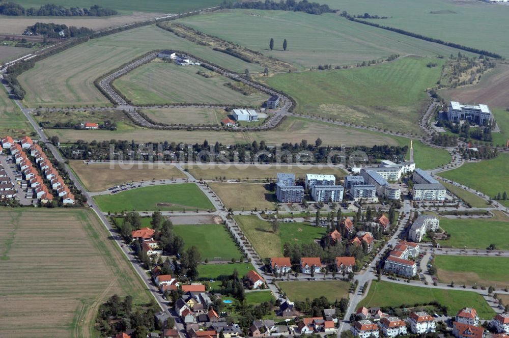 Luftaufnahme Großkugel - Gewerbepark Großkugel