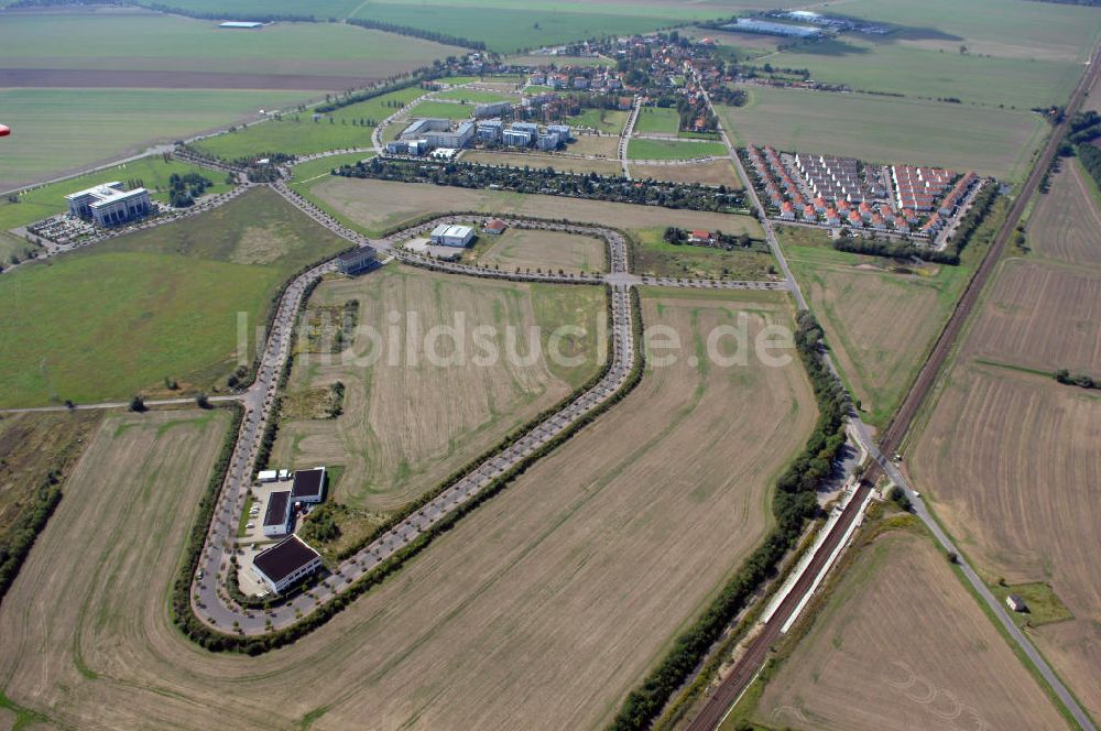 Großkugel von oben - Gewerbepark Großkugel