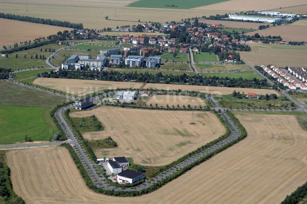 Luftbild Großkugel - Gewerbepark Großkugel