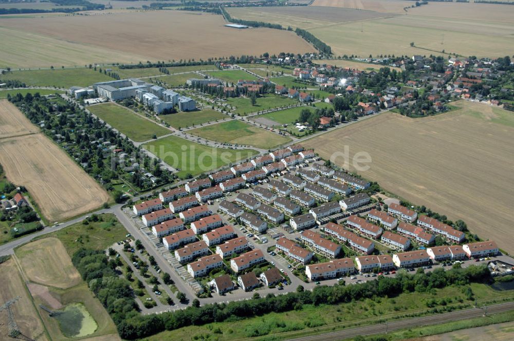 Luftaufnahme Großkugel - Gewerbepark Großkugel