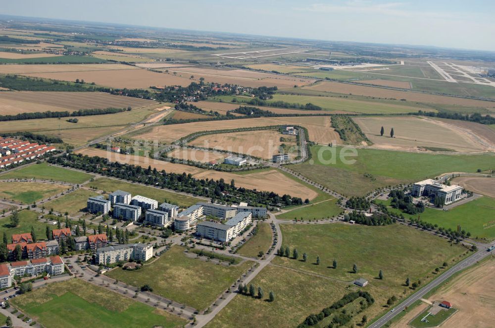 Großkugel von oben - Gewerbepark Großkugel