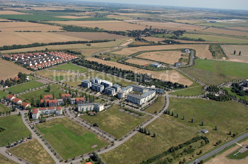 Luftbild Großkugel - Gewerbepark Großkugel