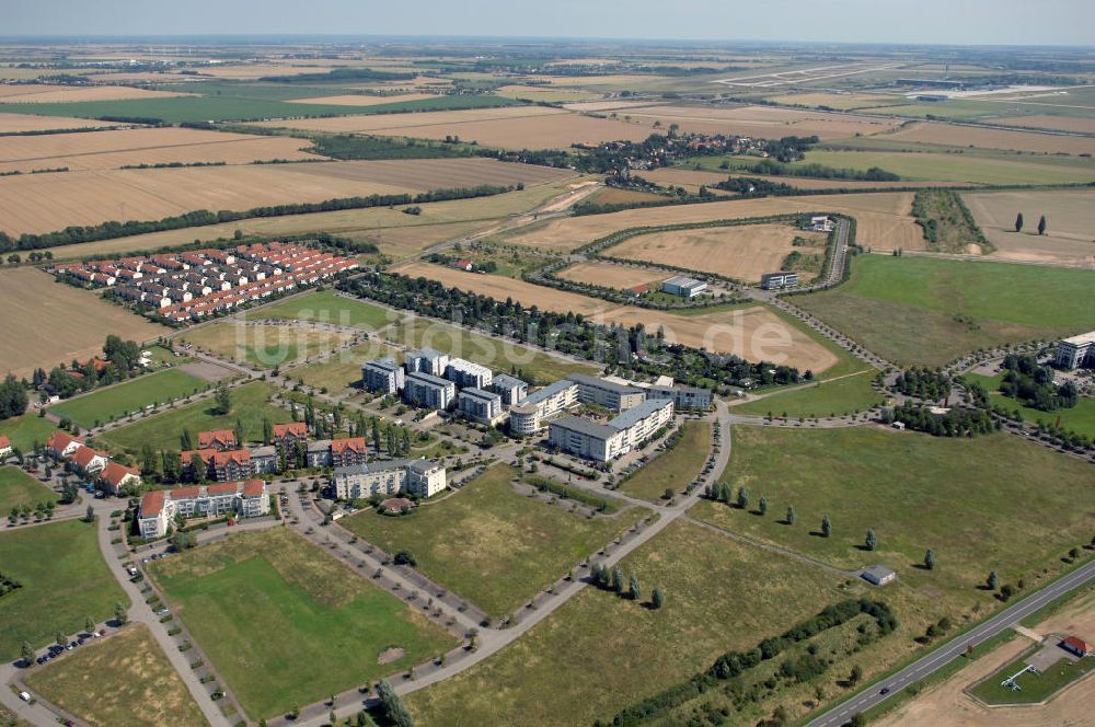 Luftaufnahme Großkugel - Gewerbepark Großkugel