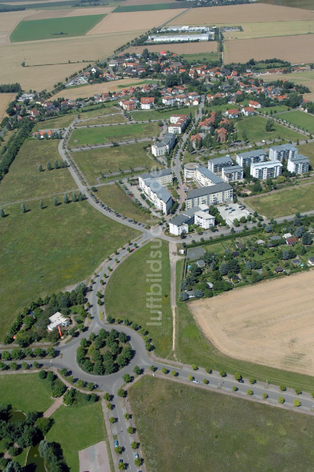 Großkugel von oben - Gewerbepark Großkugel