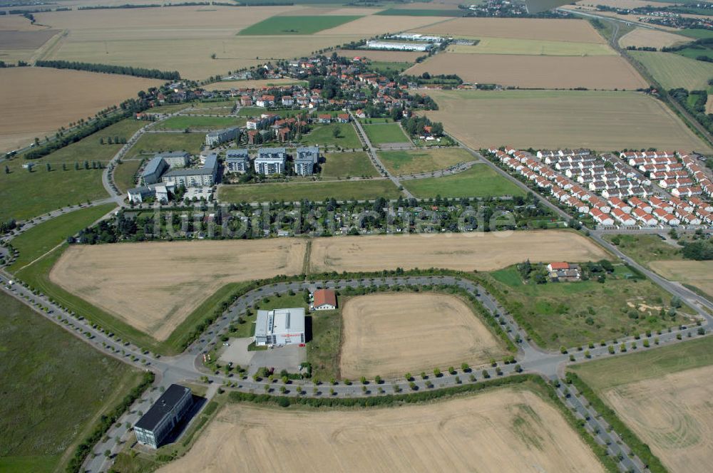 Luftaufnahme Großkugel - Gewerbepark Großkugel