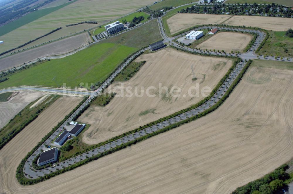 Luftaufnahme Großkugel - Gewerbepark Großkugel