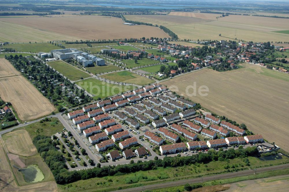 Luftbild Großkugel - Gewerbepark Großkugel