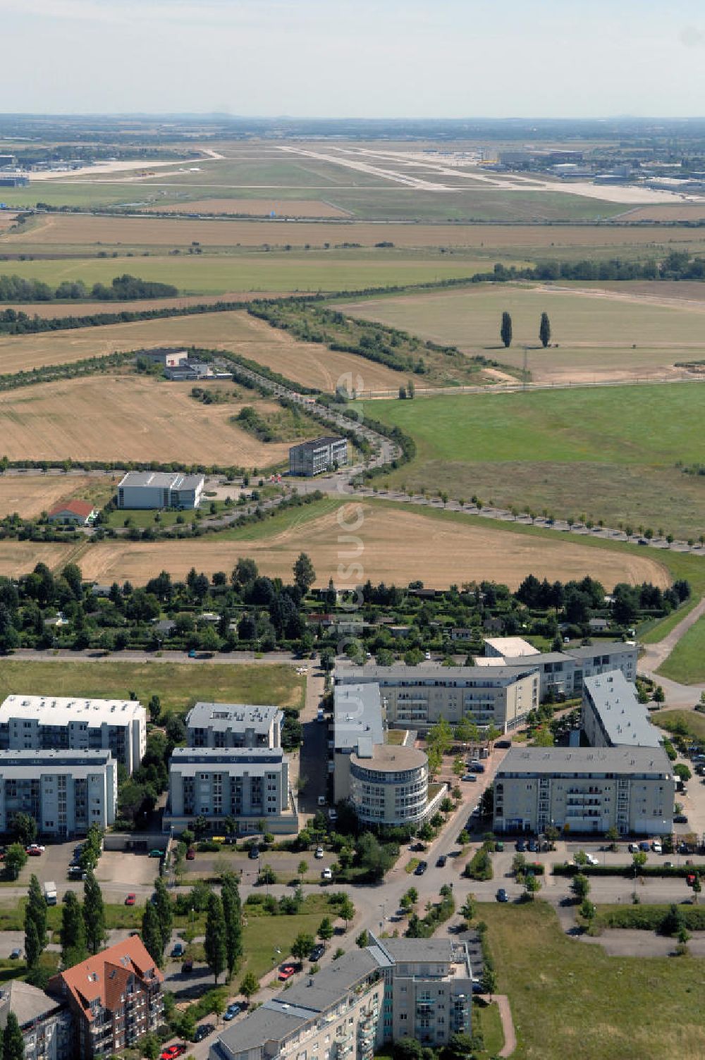 Luftbild Großkugel - Gewerbepark Großkugel