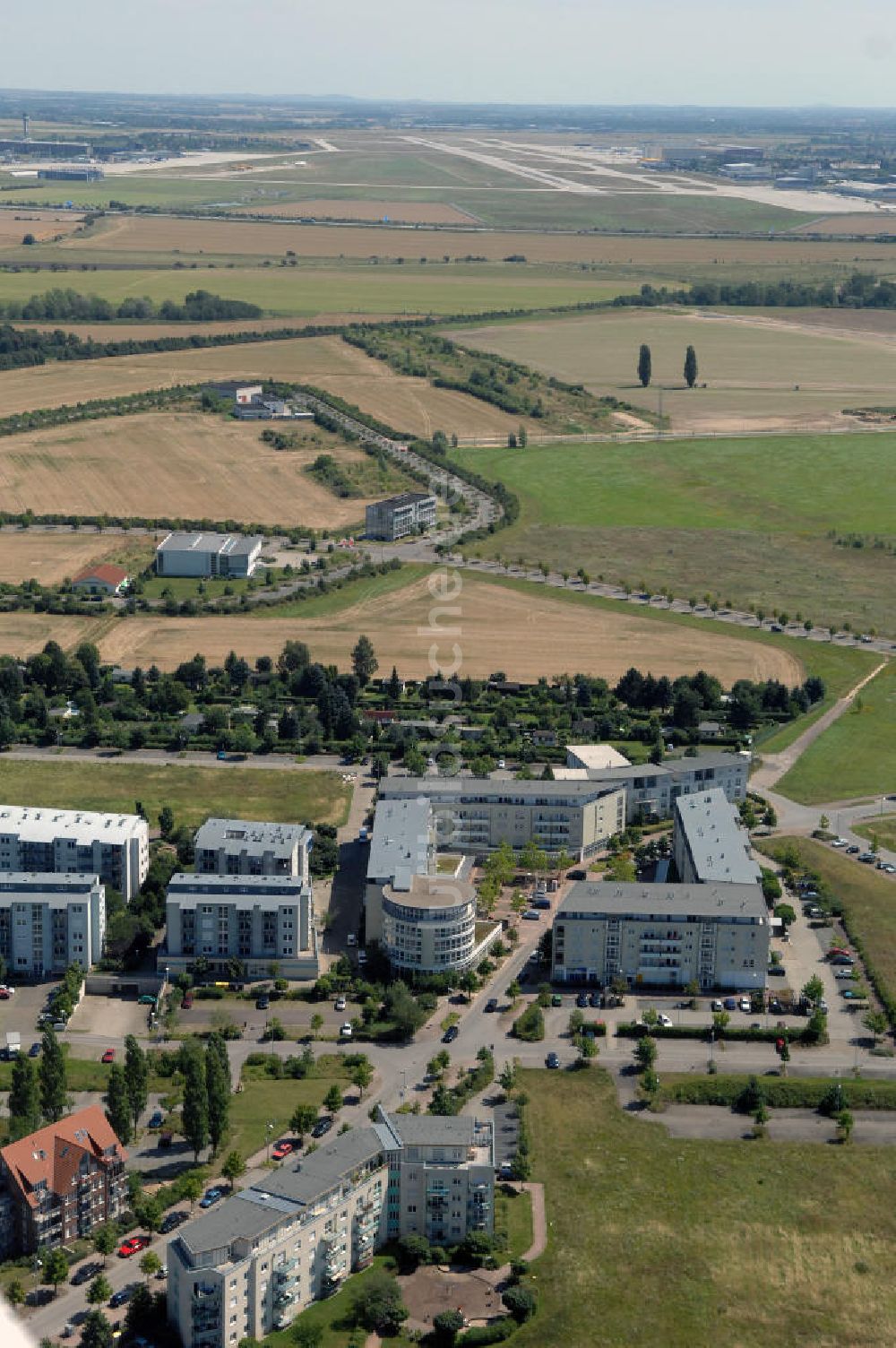 Großkugel von oben - Gewerbepark Großkugel