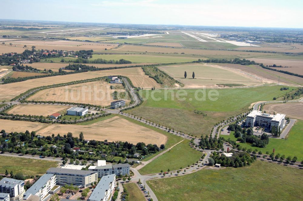 Luftbild Großkugel - Gewerbepark Großkugel