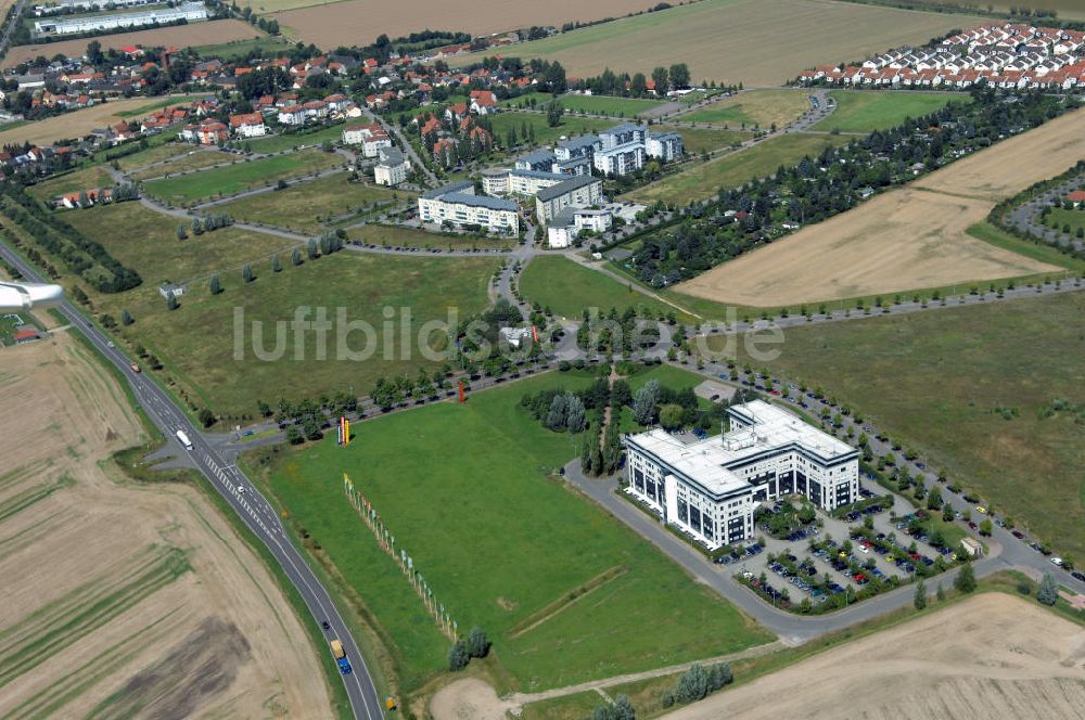 Luftaufnahme Großkugel - Gewerbepark Großkugel