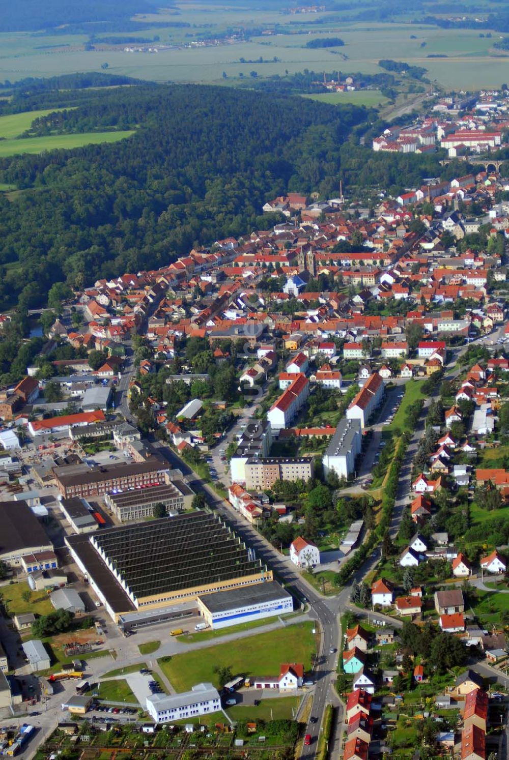 Stadtilm aus der Vogelperspektive: Gewes Gelenkwellenwerk Stadtilm GmbH