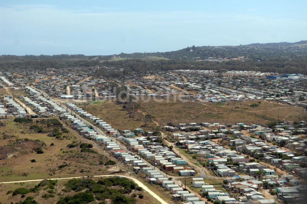Port Elizabeth von oben - Ghetto in Port Elizabeth