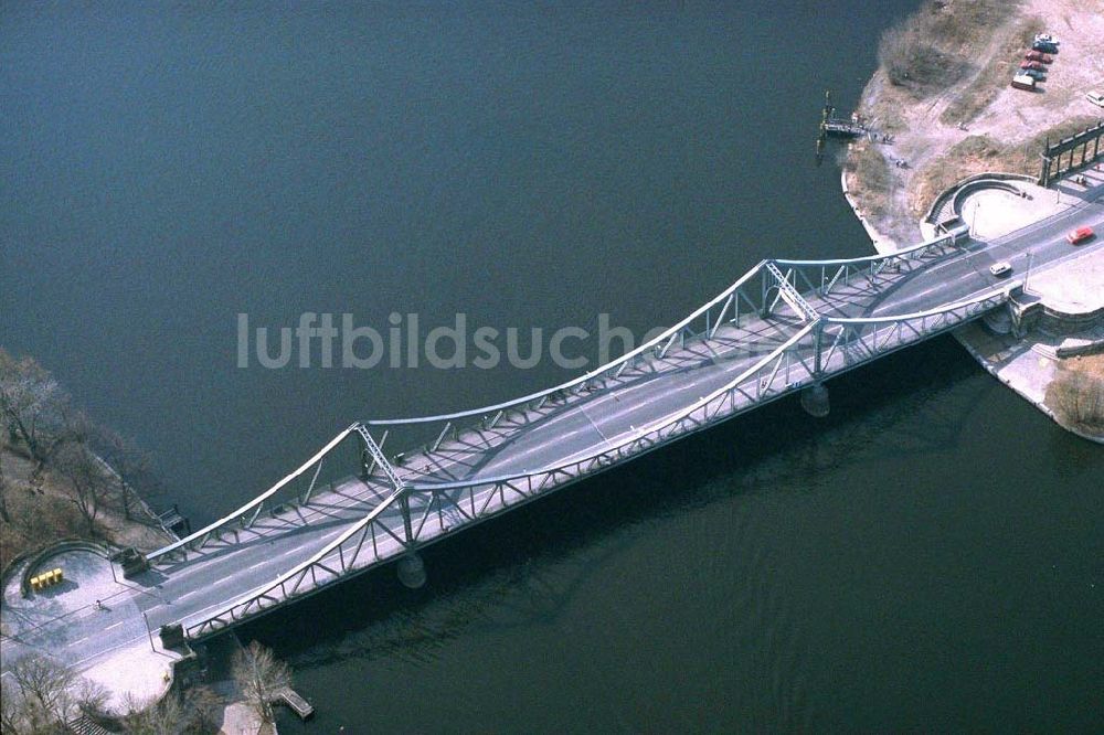 Luftaufnahme Berlin - Glienicker Brücke