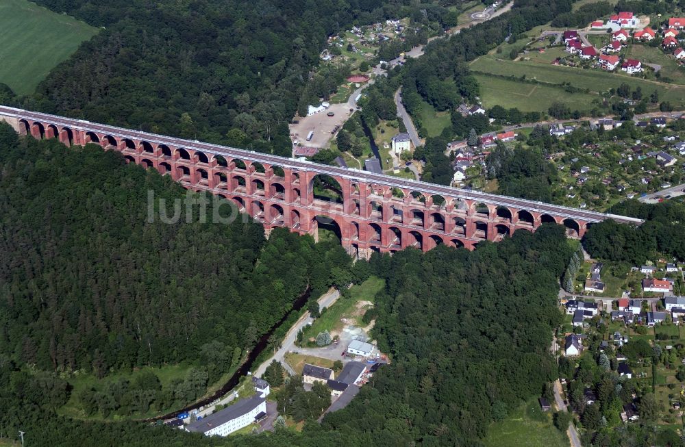 Luftbild Reichenbach - Göltzschtalbrücke bei Reichenbach im Vogtland im Bundesland Sachsen