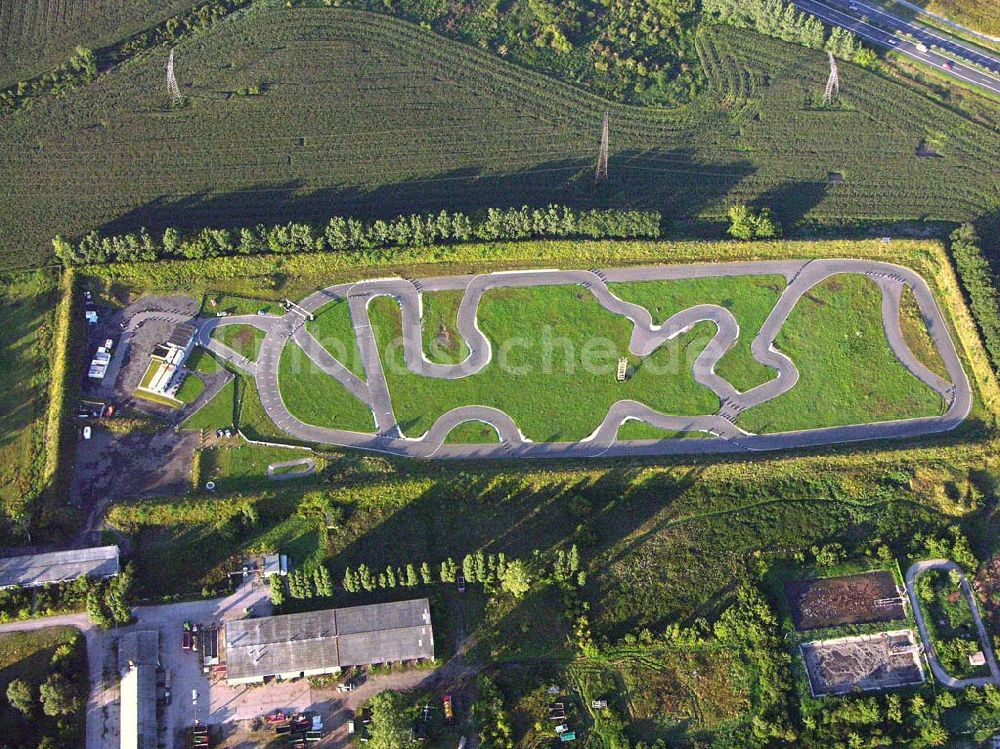 Luftbild Schönwalde (Brandenburg) - Go-Kart Strecke - Schönerlinde (Brandenburg)