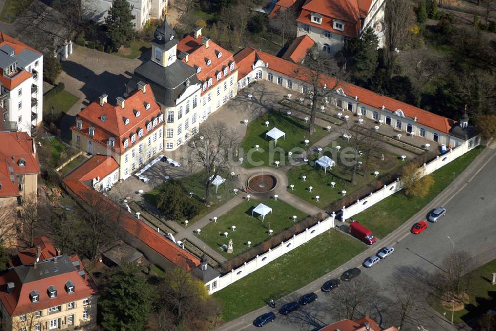 Leipzig aus der Vogelperspektive: Gohliser Schlösschen in Leipzig