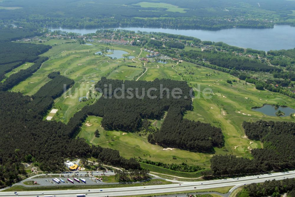 MOTZEN von oben - Golf und Country Club Motzener See e.V.