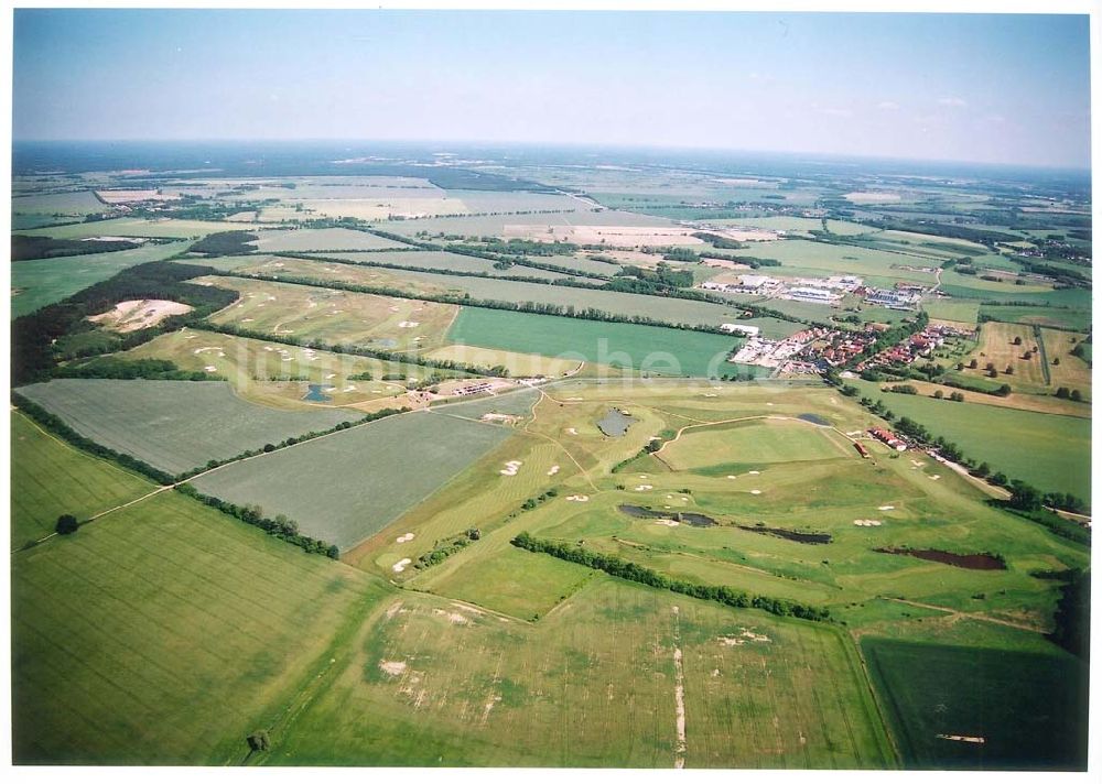 Groß Kienitz / Brandenburg aus der Vogelperspektive: Golfcenter Groß Kienitz