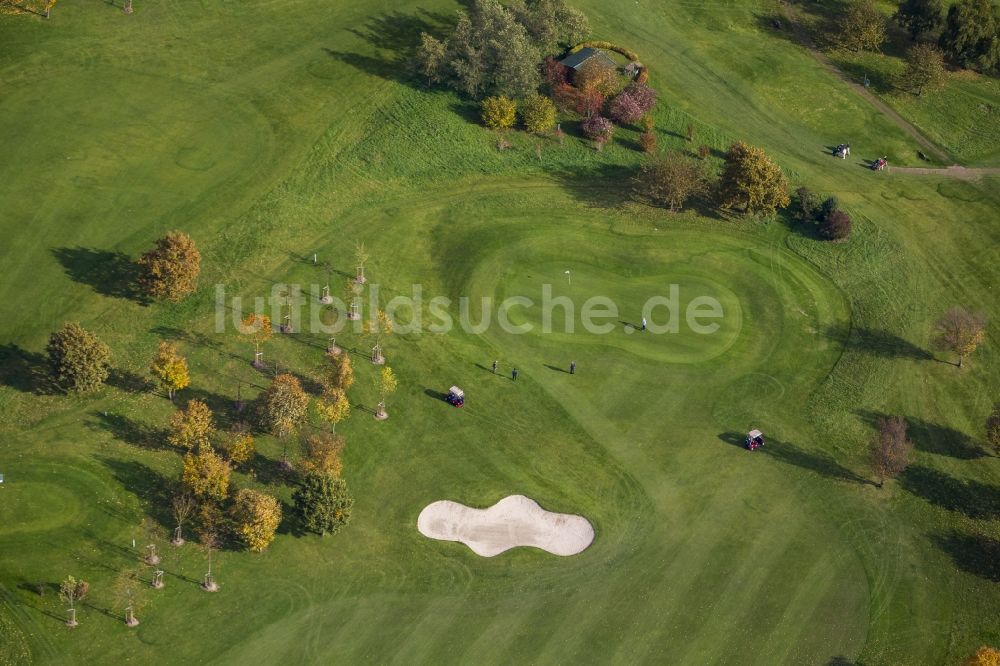 Velbert von oben - Golfclub bei Velbert im Ruhrgebiet in Nordrhein-Westfalen