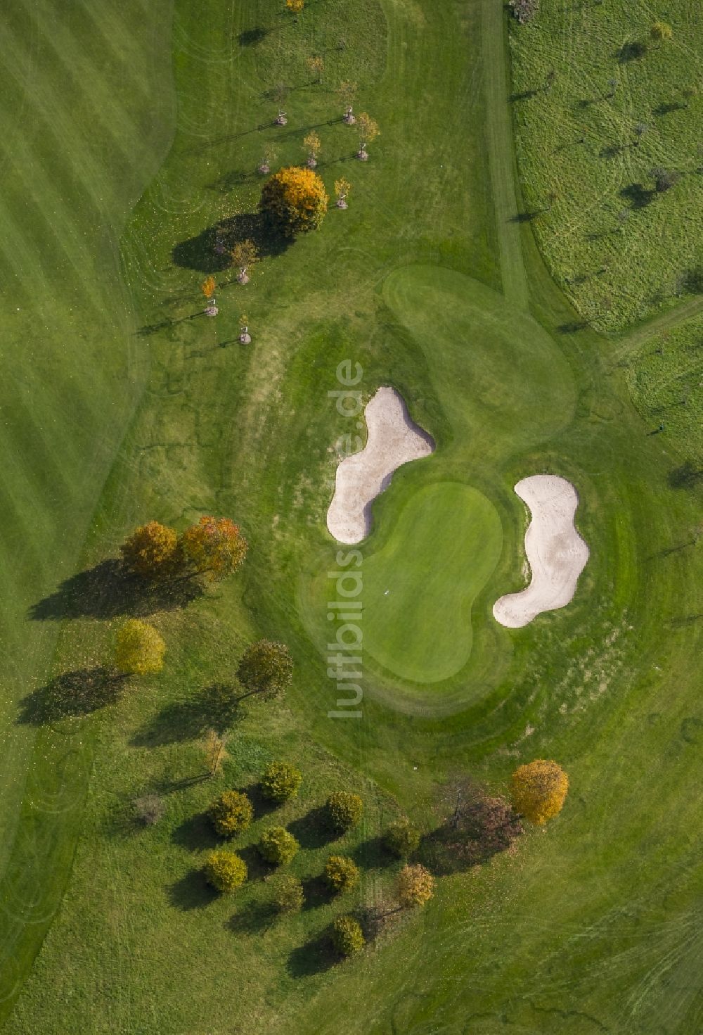 Velbert aus der Vogelperspektive: Golfclub bei Velbert im Ruhrgebiet in Nordrhein-Westfalen