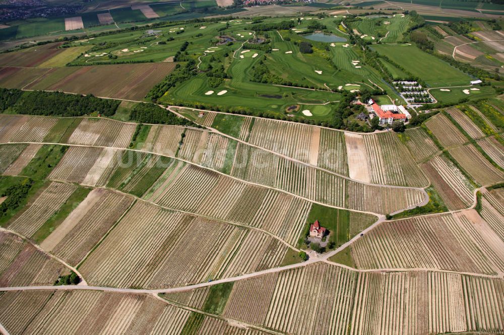 Sankt Johann aus der Vogelperspektive: Golfclub Rheinhessen Sankt Johann