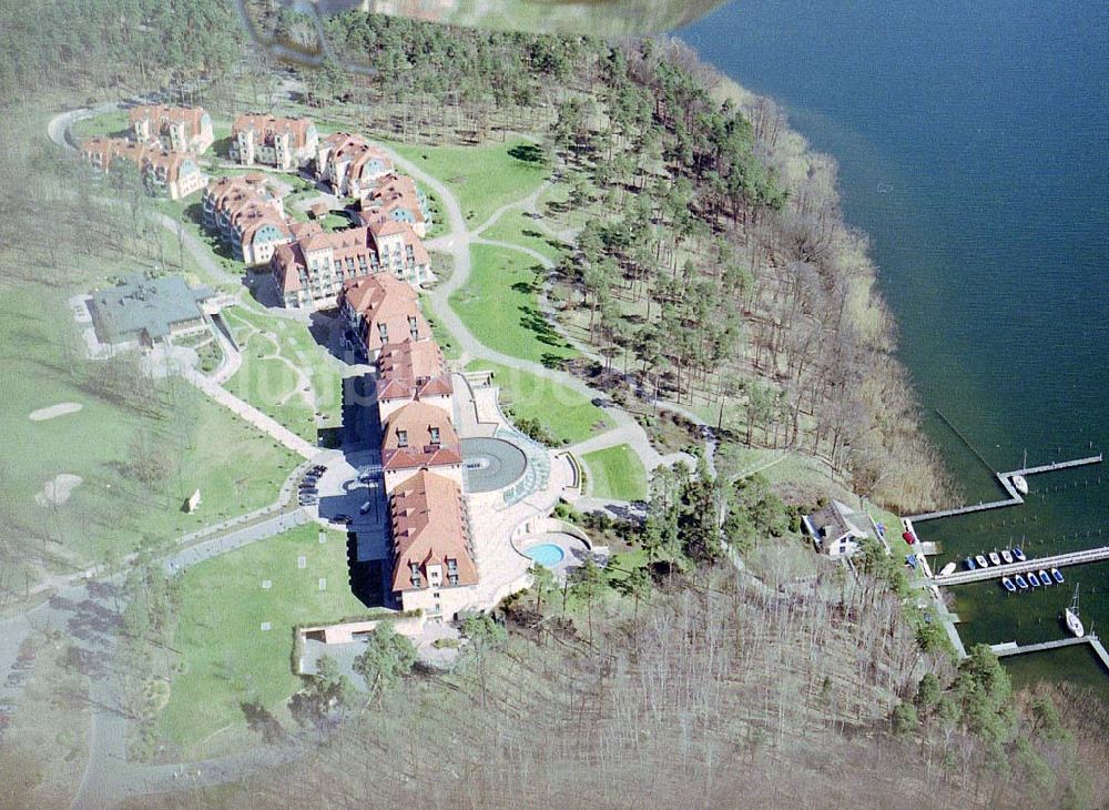 Luftbild Bad Saarow / Brandenburg - Golfklub am Scharmützelsee in Bad Saarow.