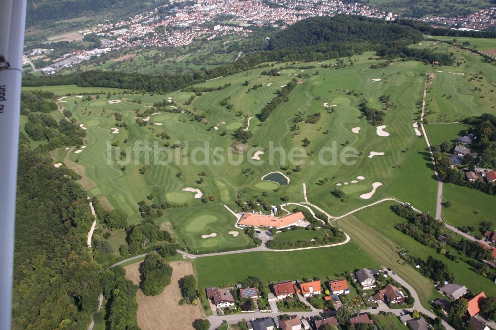 Luftaufnahme Bad Überkingen - Golfplatz in Bad Überkingen im Bundesland Baden-Württemberg