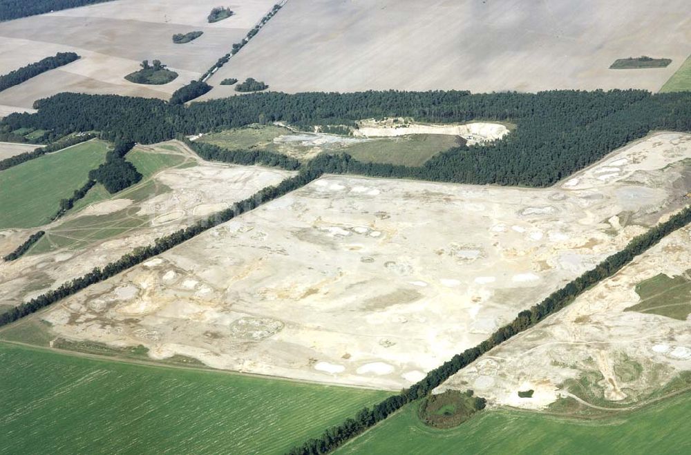 Groß-Kienitz / Brandenburg aus der Vogelperspektive: Golfplatz bei Groß-Kienitz in Brandenburg.