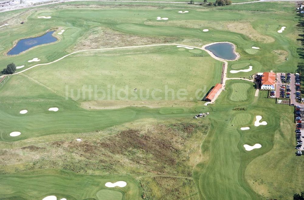 Luftaufnahme Groß-Kienitz / Brandenburg - Golfplatz bei Groß-Kienitz in Brandenburg.