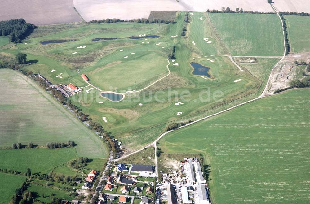 Luftbild Groß-Kienitz / Brandenburg - Golfplatz bei Groß-Kienitz in Brandenburg.