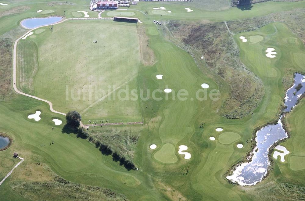 Luftaufnahme Groß-Kienitz / Brandenburg - Golfplatz bei Groß-Kienitz in Brandenburg.