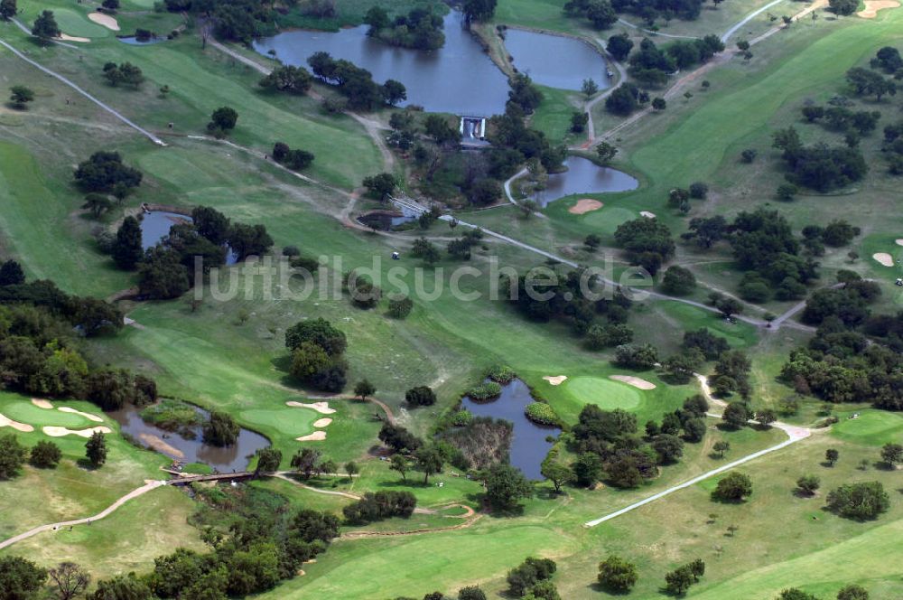 RUSTENBURG von oben - Golfplatz am Bethlehem Drive in Rustenburg