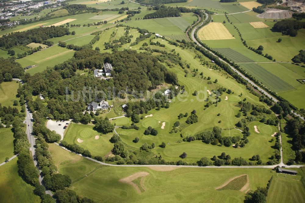 Luftaufnahme Brilon - Golfplatz in Brilon im Bundesland Nordrhein-Westfalen