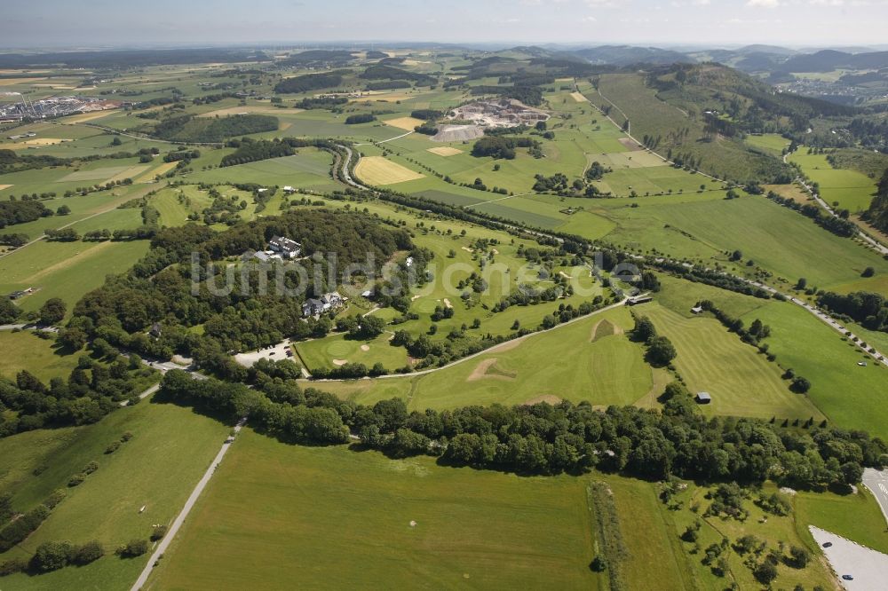 Luftbild Brilon - Golfplatz in Brilon im Bundesland Nordrhein-Westfalen