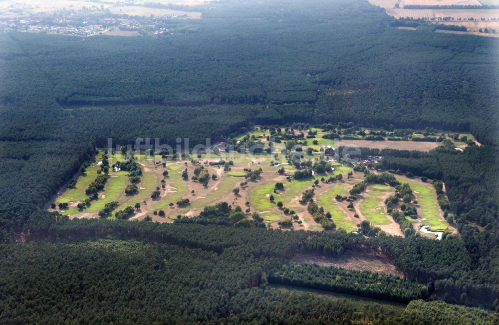 Luftaufnahme Nauen - Golfplatz Börnicke in Nauen im Bundesland Brandenburg, Deutschland