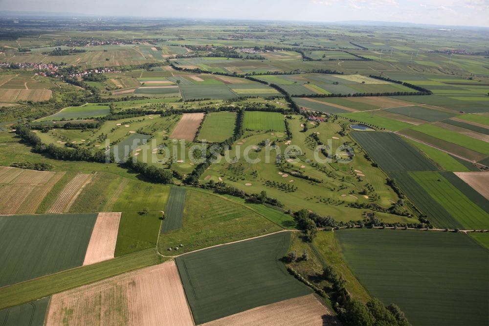 Luftaufnahme Mommenheim - Golfplatz Domtal bei Mommenheim im Bundesland Rheinland-Pfalz