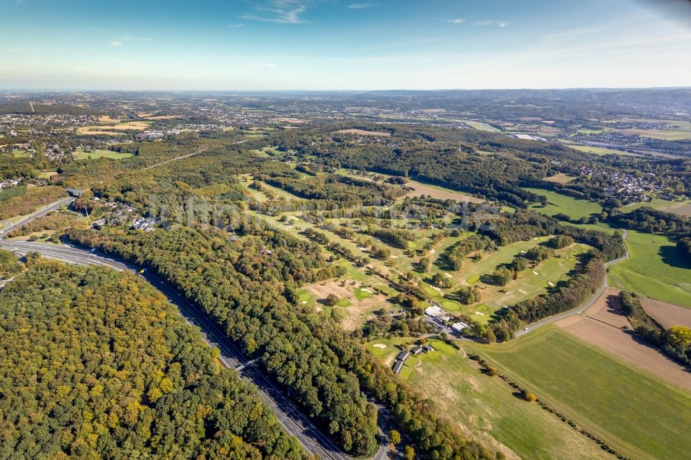 Luftaufnahme Dortmund - Golfplatz Dortmunder Golfclub e.V. in Dortmund im Bundesland Nordrhein-Westfalen, Deutschland