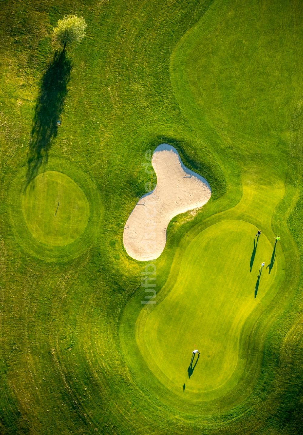 Duisburg von oben - Golfplatz in Duisburg im Bundesland Nordrhein-Westfalen