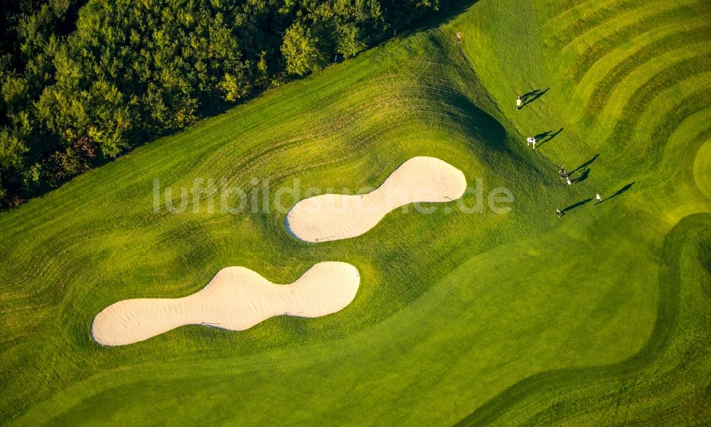 Duisburg aus der Vogelperspektive: Golfplatz in Duisburg im Bundesland Nordrhein-Westfalen