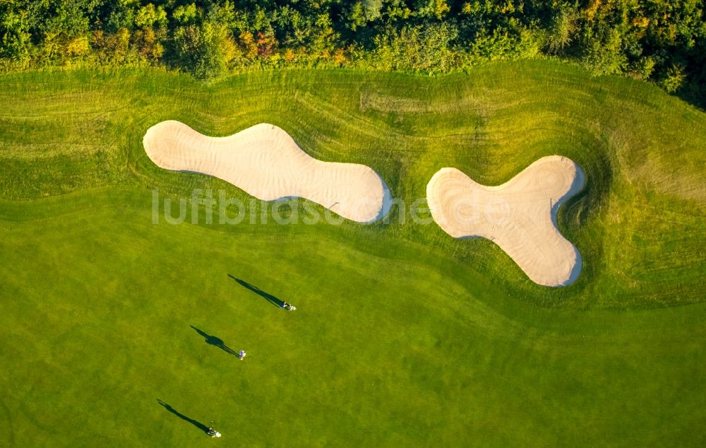 Duisburg aus der Vogelperspektive: Golfplatz in Duisburg im Bundesland Nordrhein-Westfalen