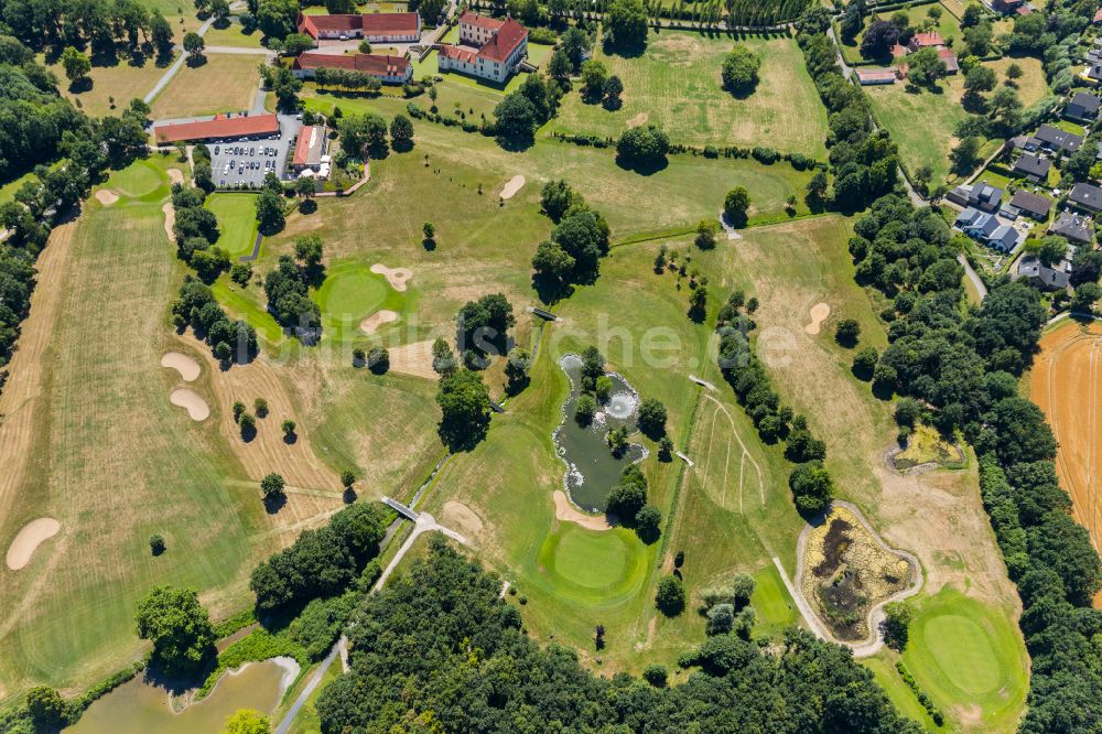 Ennigerloh von oben - Golfplatz in Ennigerloh im Bundesland Nordrhein-Westfalen, Deutschland