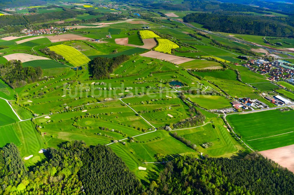 Luftbild Geiselwind - Golfplatz in Geiselwind im Bundesland Bayern, Deutschland