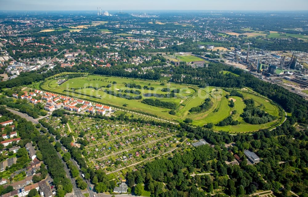 Luftaufnahme Gelsenkirchen - Golfplatz in Gelsenkirchen im Bundesland Nordrhein-Westfalen