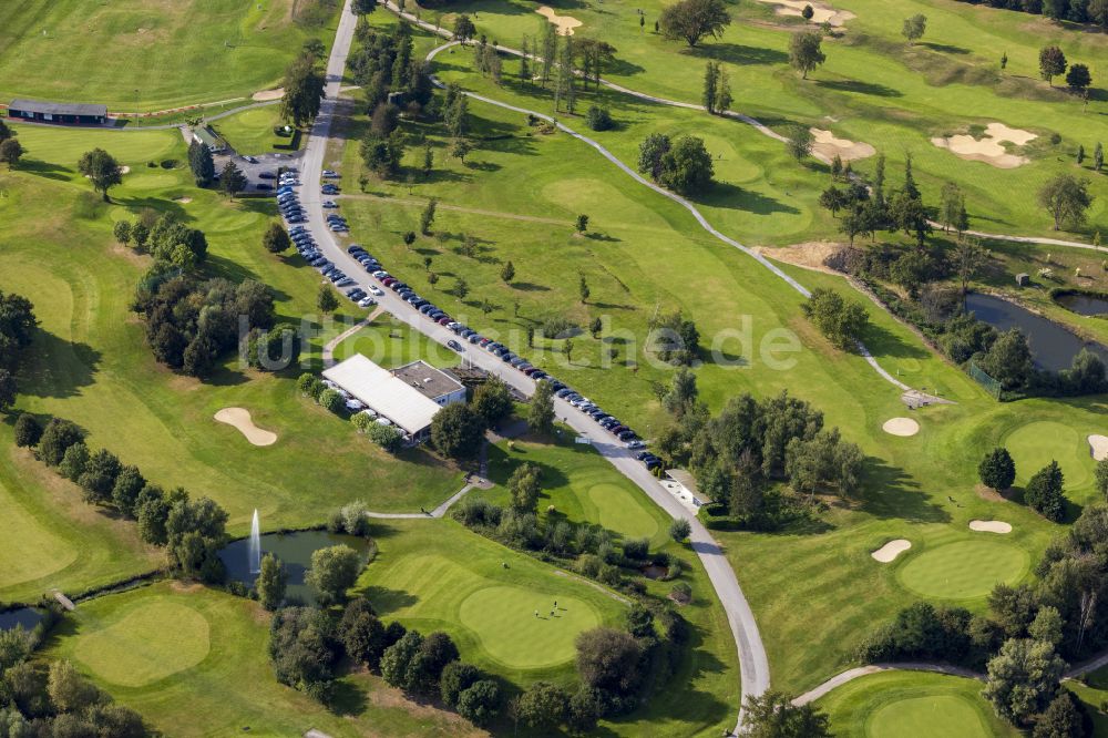 Luftaufnahme Gerderhahn - Golfplatz in Gerderhahn im Bundesland Nordrhein-Westfalen, Deutschland