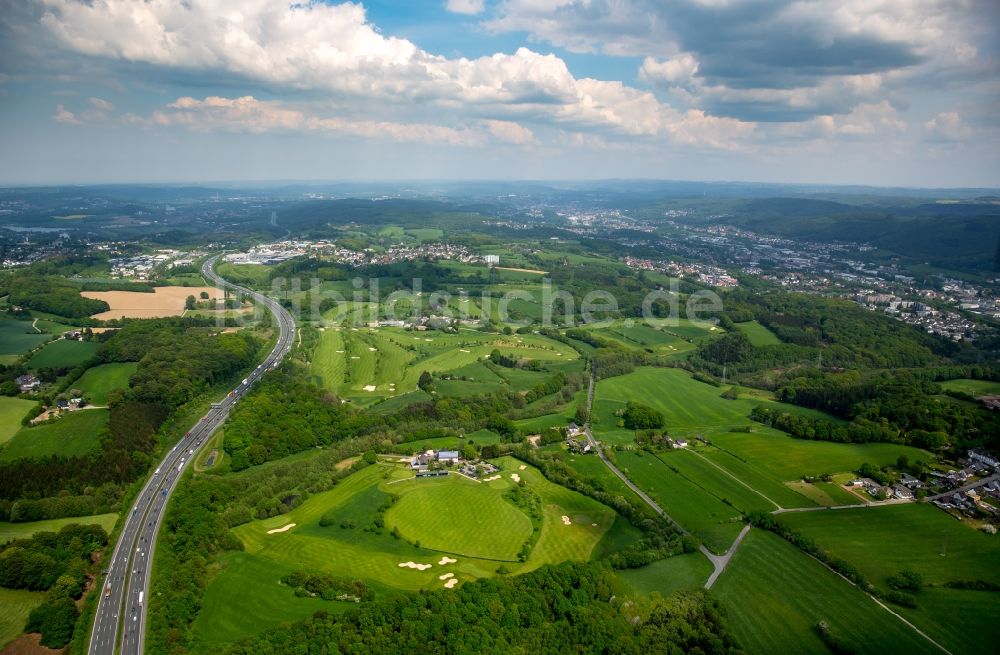 Gevelsberg aus der Vogelperspektive: Golfplatz in Gevelsberg im Bundesland Nordrhein-Westfalen