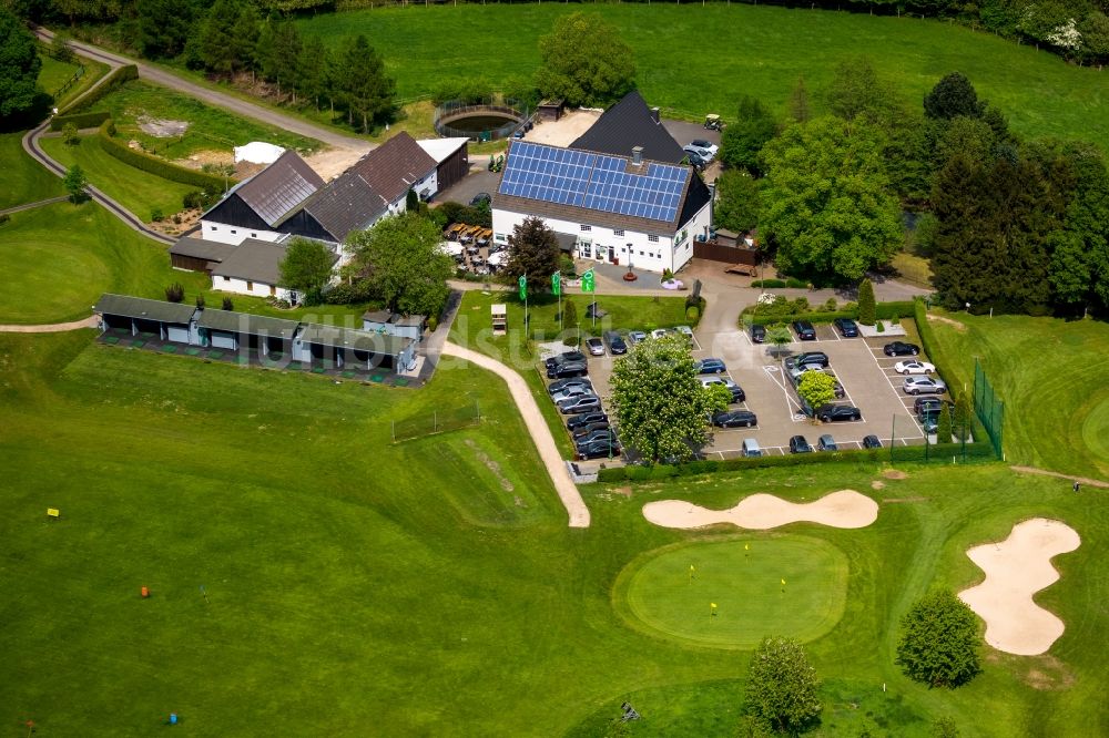 Gevelsberg von oben - Golfplatz in Gevelsberg im Bundesland Nordrhein-Westfalen