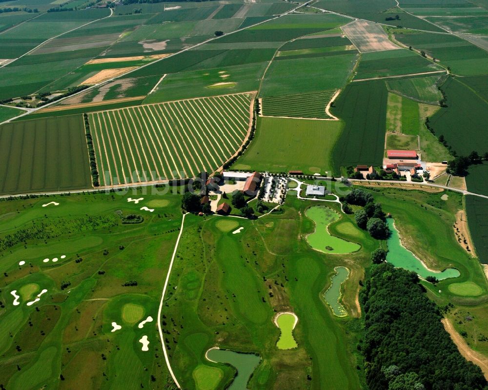 Luftaufnahme Fruhstorf - Golfplatz Golf-Club Gäuboden e.V. in Fruhstorf im Bundesland Bayern, Deutschland