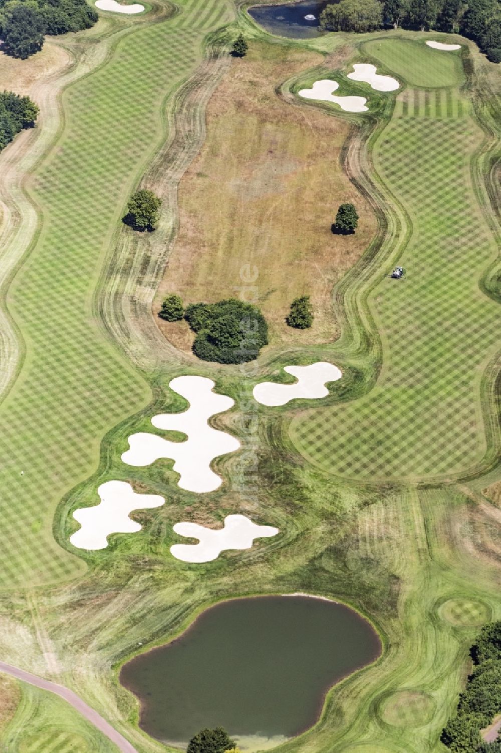 Luftbild Köln - Golfplatz Golf Club Gut Lärchenhof in Köln im Bundesland Nordrhein-Westfalen, Deutschland