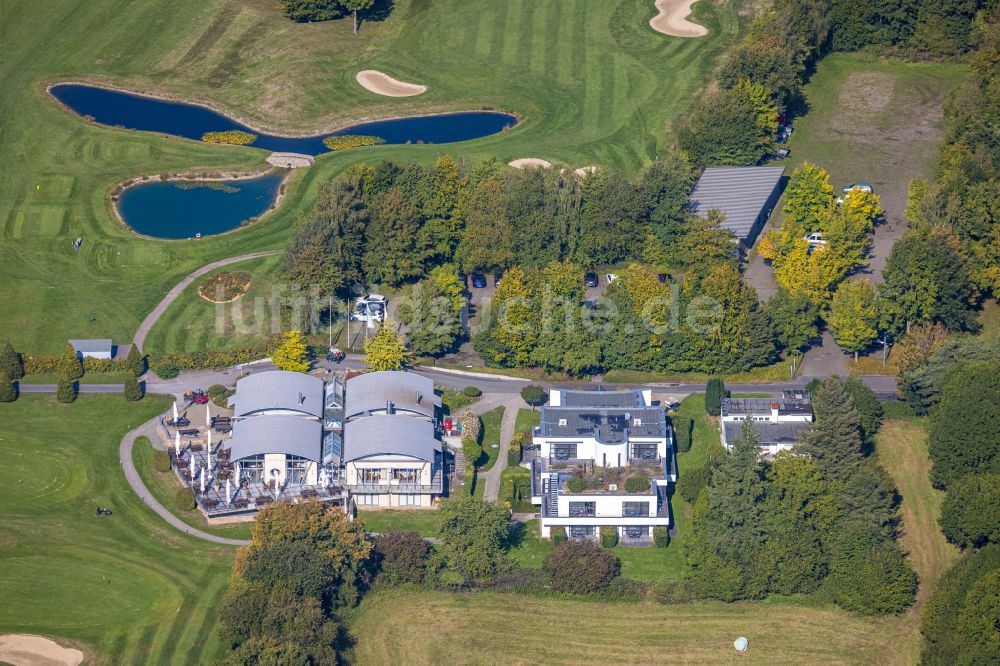 Luftaufnahme Fröndenberg/Ruhr - Golfplatz Golf-Club Unna-Fröndenberg e.V. in Fröndenberg/Ruhr im Bundesland Nordrhein-Westfalen, Deutschland